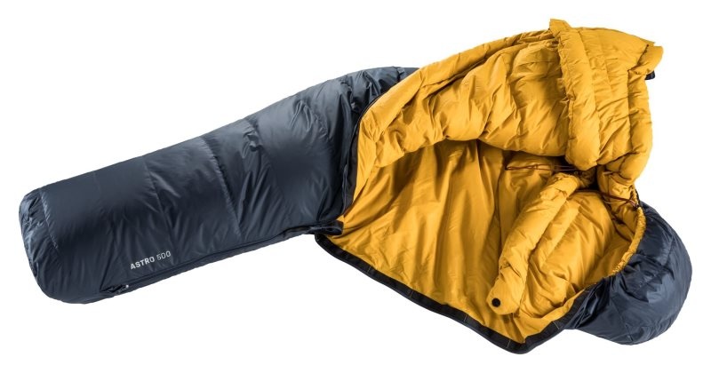 Sac De Couchage Deuter Down sleeping bag Astro 500 Jaune Foncé | LGK-4920710