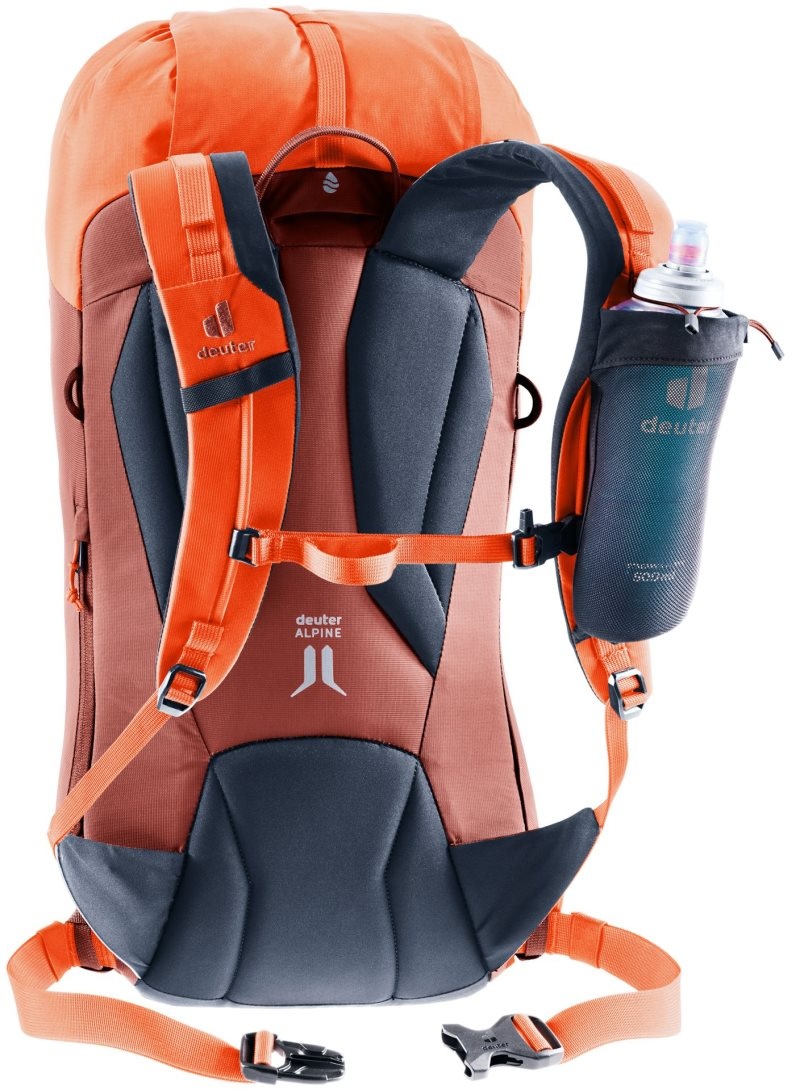 Sac à Dos Alpinisme Deuter Mountaineering backpack Guide 24 Redwood-papaya | ANV-0953076