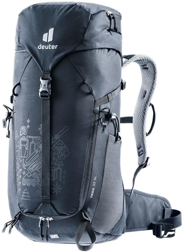 Sac à Dos De Randonnée Deuter Randonnée backpack Trail 22 SL Noir | MJV-5634961