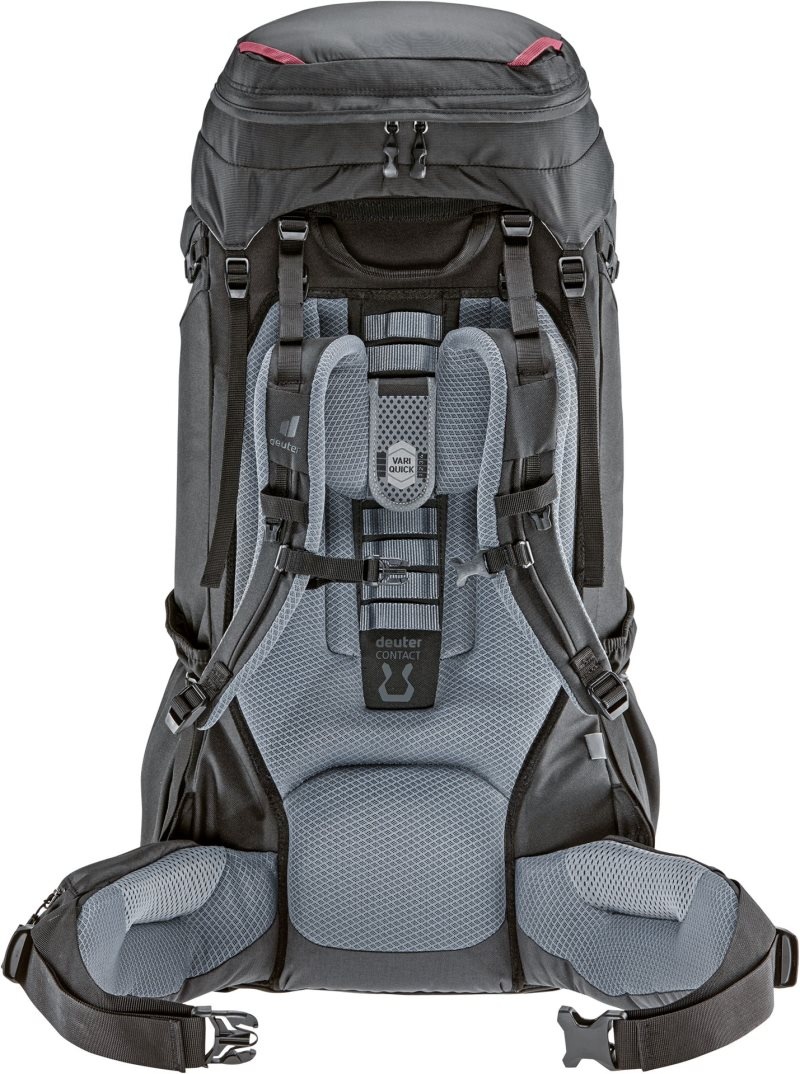 Sac à Dos De Voyage Deuter Travel backpack AViANT Voyager 60+10 SL Noir | HKJ-7330095