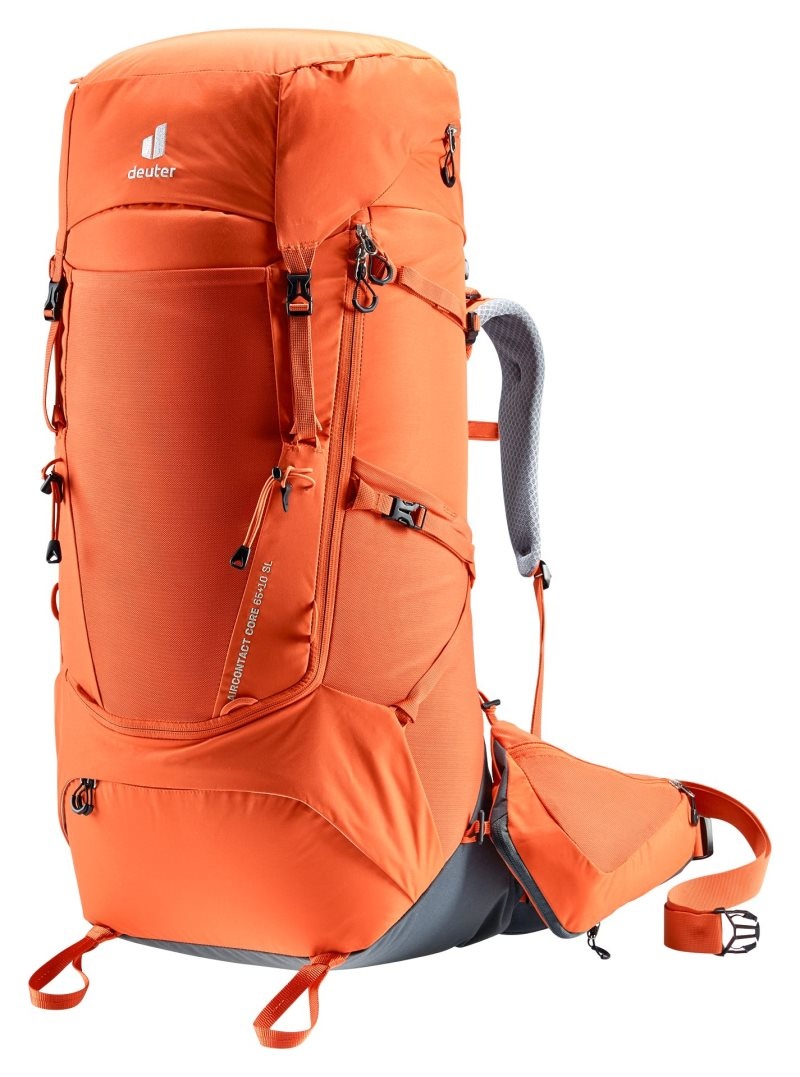 Sac à Dos De Montagne Deuter Randonnée backpack Aircontact Core 65+10 SL Grise Foncé | ERS-9003269