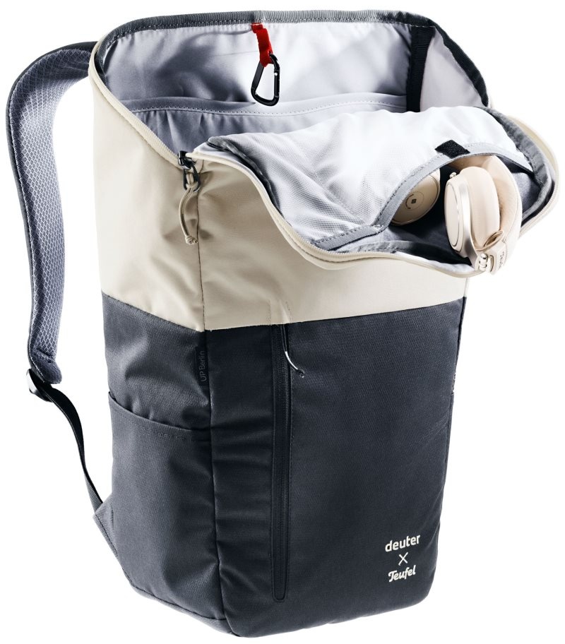 Sac à Dos Lifestyle Deuter Lifestyle daypack deuter x Teufel UP Berlin Beige Noir | SNQ-1981517