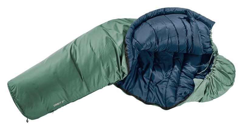 Sac De Couchage Deuter Synthétique fibre sleeping bag Orbit 0 Vert Foncé | IRZ-8218282