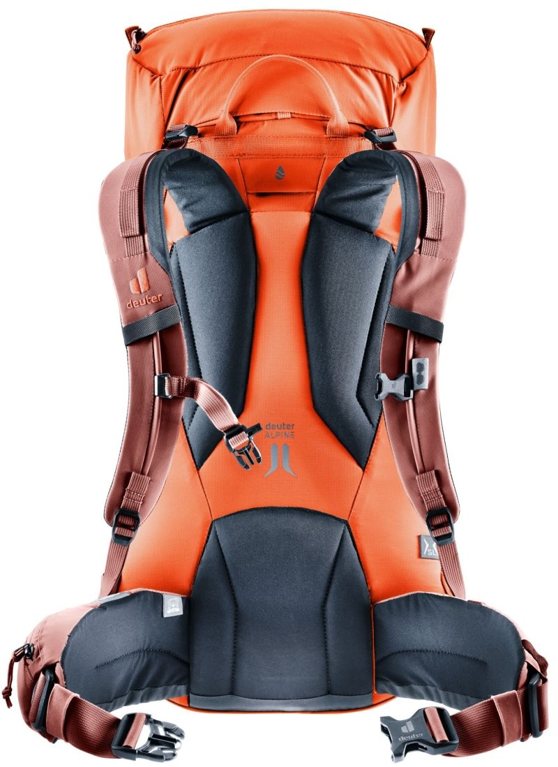 Sac à Dos Alpinisme Deuter Mountaineering backpack Guide 32+8 SL Papaya-redwood | ZXW-3957643