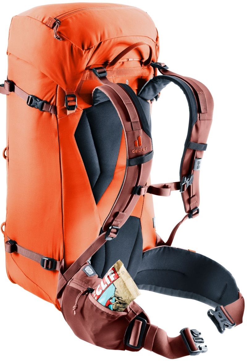 Sac à Dos Alpinisme Deuter Mountaineering backpack Guide 32+8 SL Papaya-redwood | ZXW-3957643