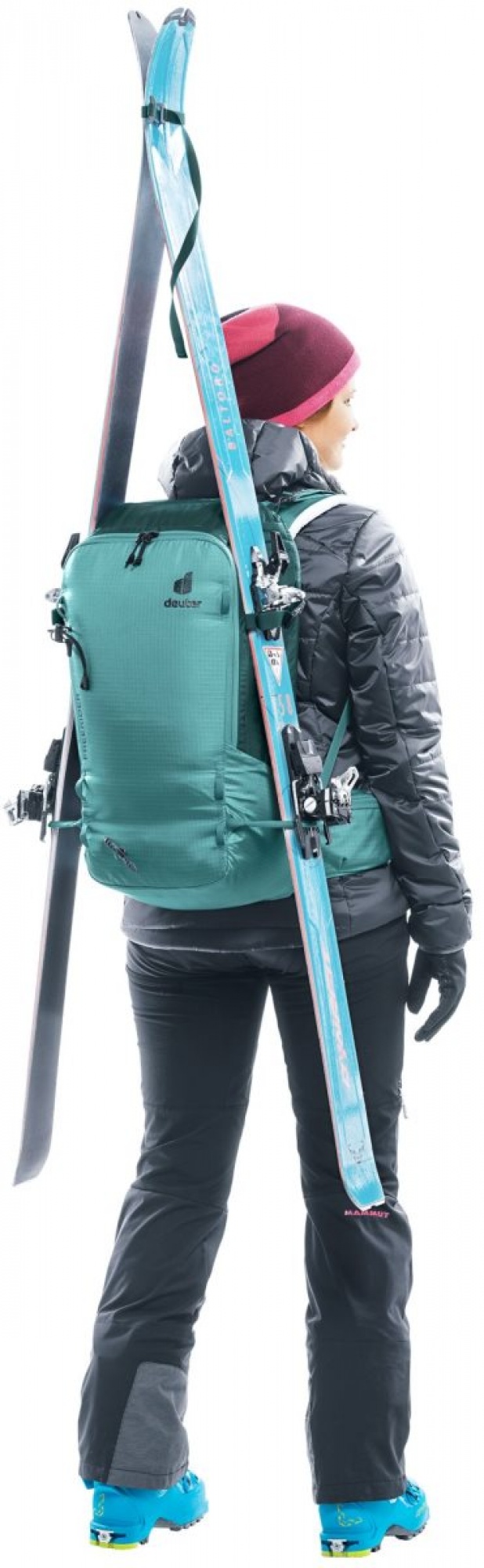 Sac à Dos De Neige Deuter Ski tour backpack Freerider 28 SL Dustblue-deepsea | YCH-6337045