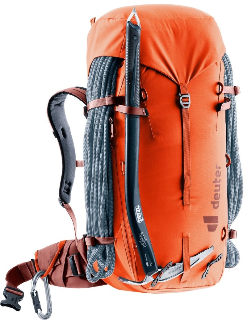 Sac à Dos Alpinisme Deuter Mountaineering backpack Guide 32+8 SL Papaya-redwood | ZXW-3957643