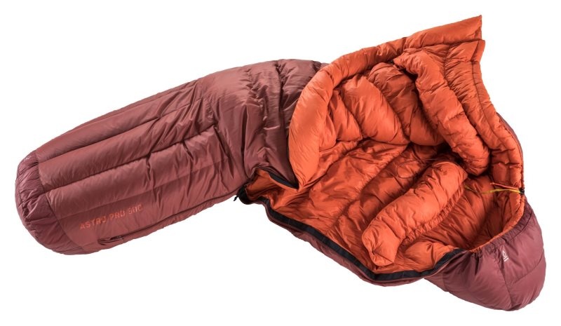 Sac De Couchage Deuter Down sleeping bag Astro Pro 800 EL Redwood-paprika | VCA-0129177