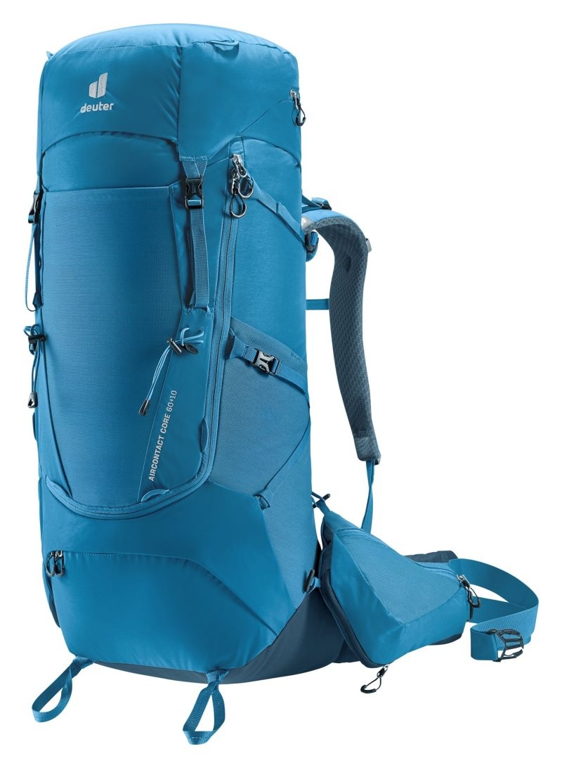 Sac à Dos De Montagne Deuter Randonnée backpack Aircontact Core 60+10 Reef-ink | TPV-1191198