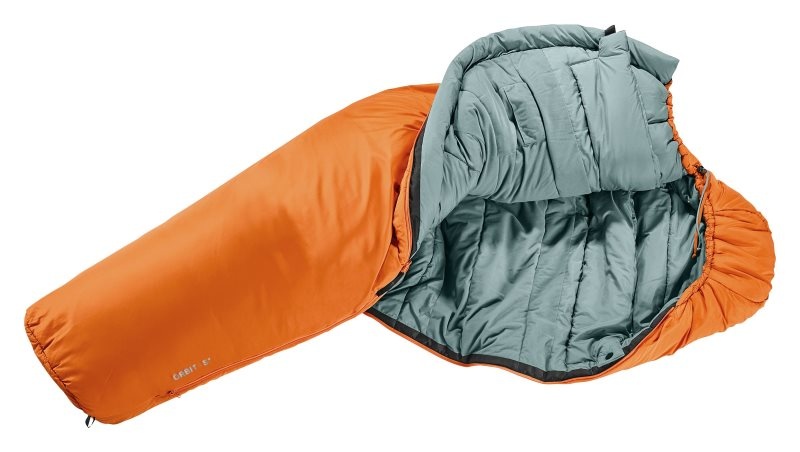 Sac De Couchage Deuter Synthétique fibre sleeping bag Orbit -5 SL Marron Vert Olive | PFC-4412972