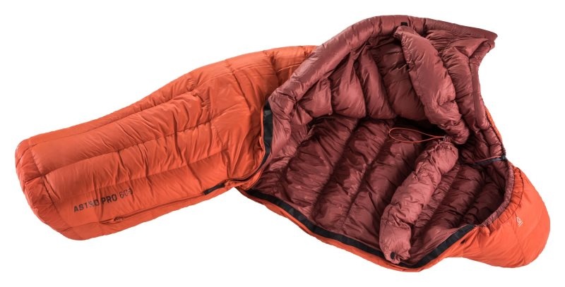 Sac De Couchage Deuter Down sleeping bag Astro Pro 600 SL Paprika-redwood | FXF-5178120