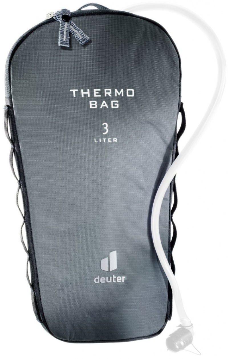 Bouteilles d'eau Deuter Hydration system Streamer Thermo Bag 3.0 l Grise Foncé | ZWV-7971158