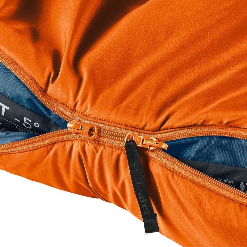 Sac De Couchage Deuter Synthétique fibre sleeping bag Orbit -5 EL Marron | XDI-7205843