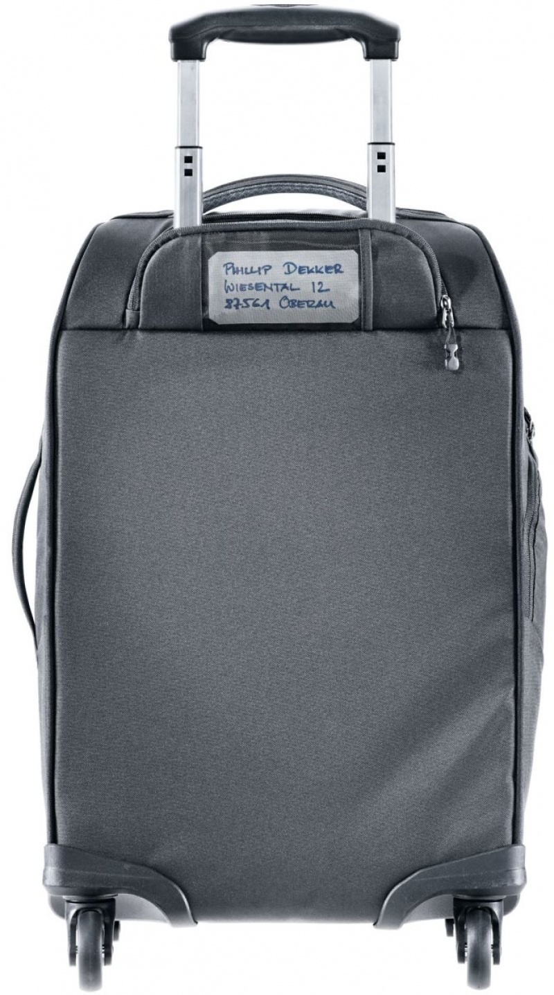 Bagage à Main Deuter Wheeled Luggage AViANT Access Movo 36 Noir | KIQ-7518826