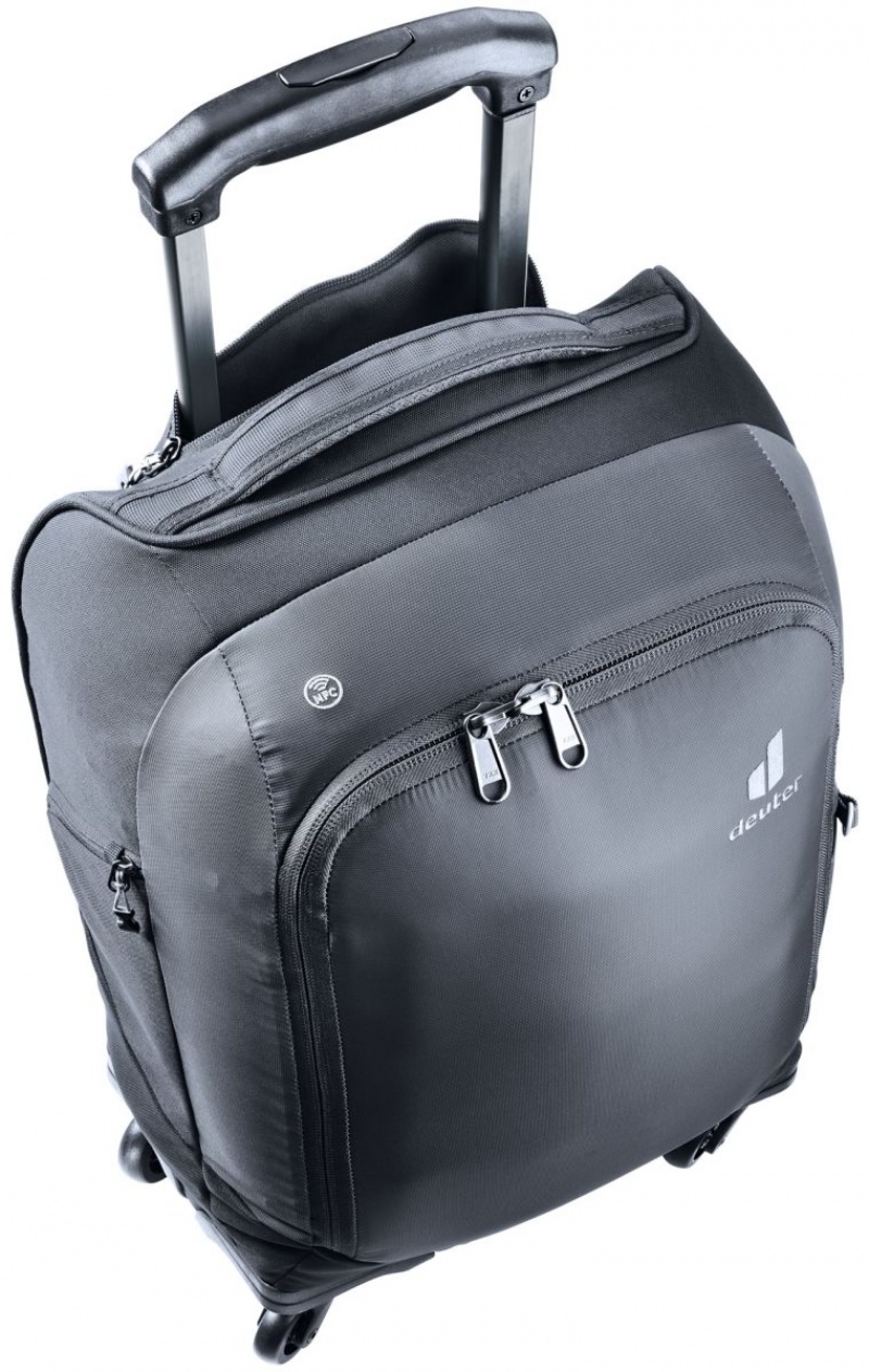 Bagage à Main Deuter Wheeled Luggage AViANT Access Movo 36 Noir | KIQ-7518826