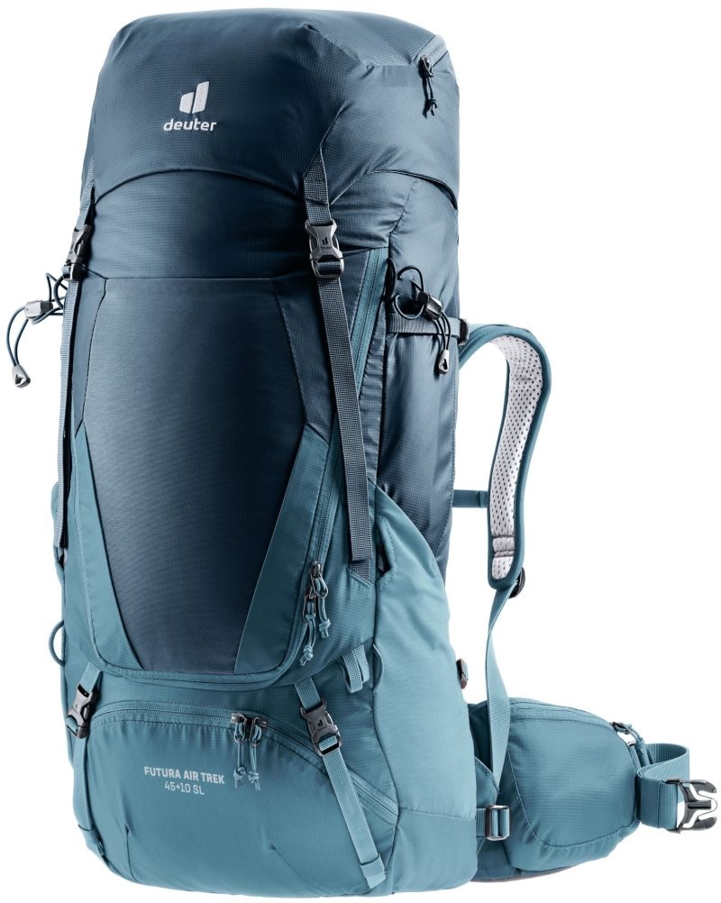 Sac à Dos De Montagne Deuter Randonnée backpack Futura Air Trek 45+10 SL Bleu | EFA-6130559