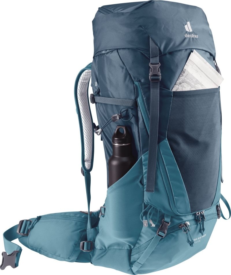 Sac à Dos De Montagne Deuter Randonnée backpack Futura Air Trek 45+10 SL Bleu | EFA-6130559