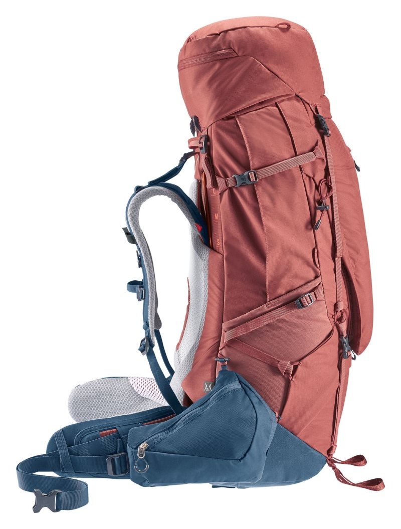 Sac à Dos De Montagne Deuter Randonnée backpack Aircontact X 70+15 SL Redwood-ink | XAN-3200092