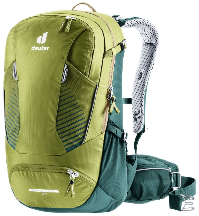 Sac à Dos De Vélo Deuter Bike backpack Trans Alpine 24 Meadow-deepsea | WUU-3790369