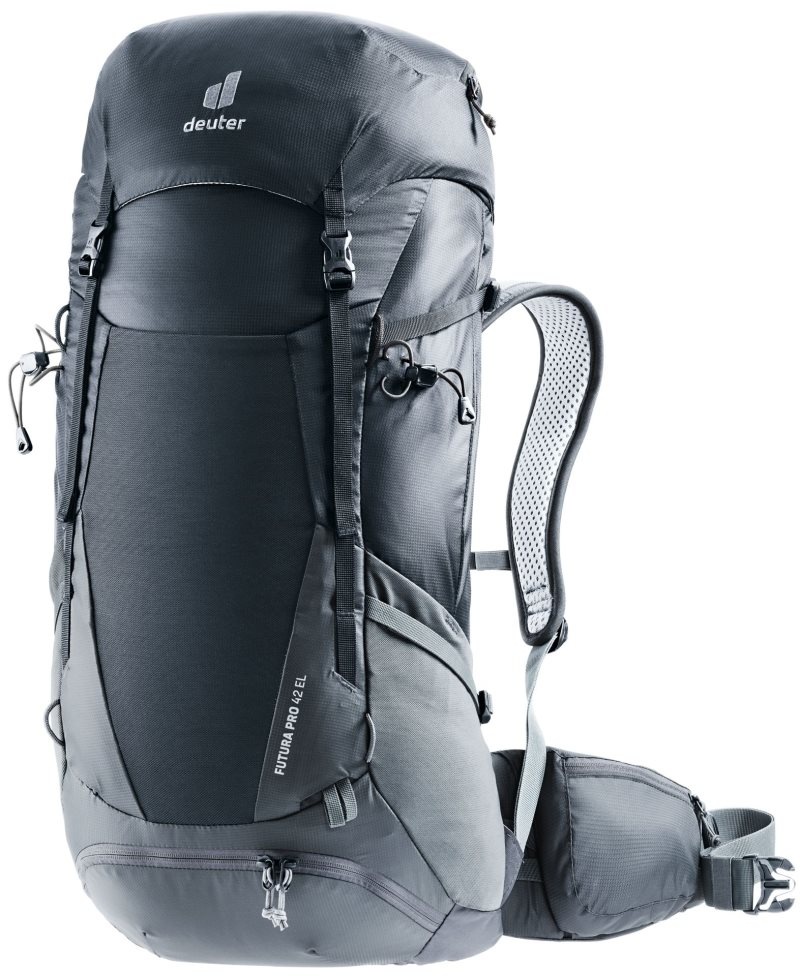 Sac à Dos De Randonnée Deuter Randonnée backpack Futura Pro 42 EL Noir Grise Foncé | XCJ-8046294