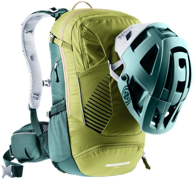 Sac à Dos De Vélo Deuter Bike backpack Trans Alpine 24 Meadow-deepsea | WUU-3790369