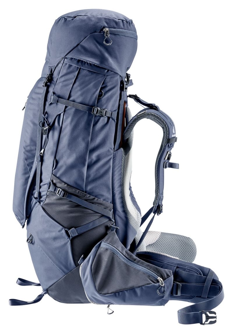 Sac à Dos De Montagne Deuter Randonnée backpack Aircontact X 70+15 Ink | FQX-4957496