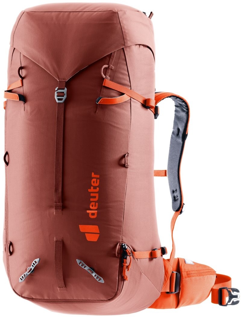 Sac à Dos Alpinisme Deuter Mountaineering backpack Guide 44+8 Redwood-papaya | TOV-7930958