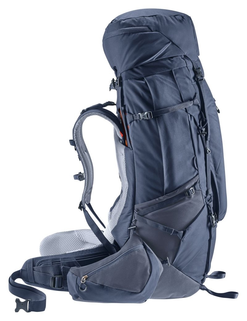 Sac à Dos De Montagne Deuter Randonnée backpack Aircontact X 80+15 Ink | YWN-8003808