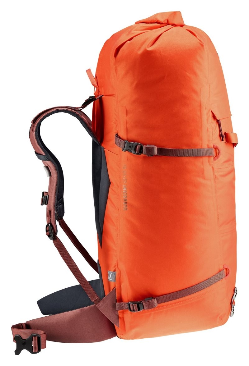 Sac à Dos Alpinisme Deuter Mountaineering backpack Durascent 42+10 SL Papaya-redwood | AOF-2339466