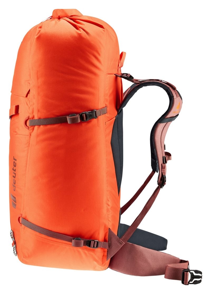 Sac à Dos Alpinisme Deuter Mountaineering backpack Durascent 42+10 SL Papaya-redwood | AOF-2339466