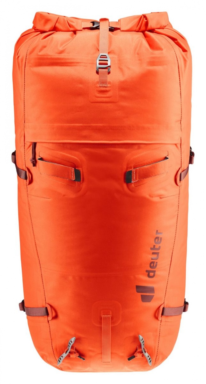 Sac à Dos Alpinisme Deuter Mountaineering backpack Durascent 42+10 SL Papaya-redwood | AOF-2339466