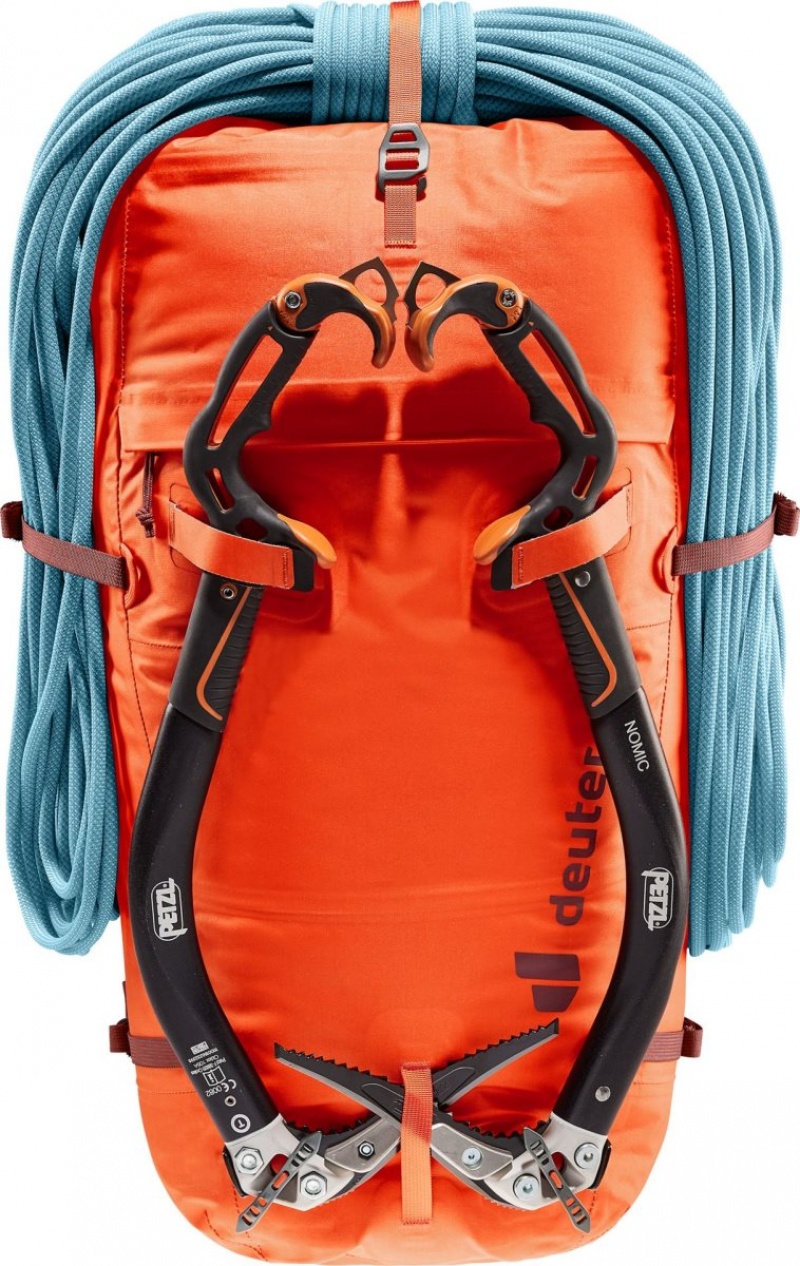 Sac à Dos Alpinisme Deuter Mountaineering backpack Durascent 42+10 SL Papaya-redwood | AOF-2339466