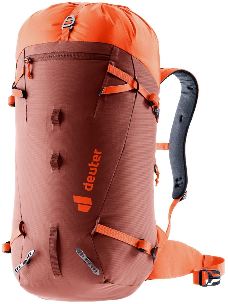 Sac à Dos Alpinisme Deuter Mountaineering backpack Guide 30 Redwood-papaya | RLN-0966135