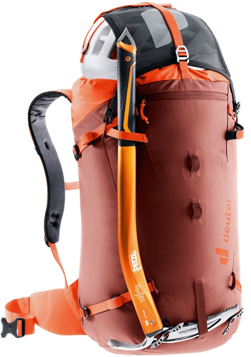 Sac à Dos Alpinisme Deuter Mountaineering backpack Guide 30 Redwood-papaya | RLN-0966135