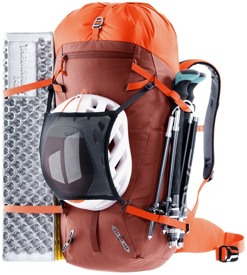 Sac à Dos Alpinisme Deuter Mountaineering backpack Guide 30 Redwood-papaya | RLN-0966135