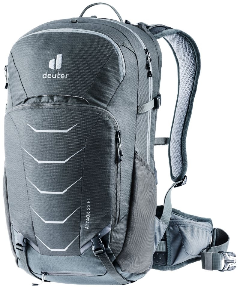 Sac à Dos De Vélo Deuter Bike backpack Attack 22 EL Grise Foncé | DJW-2897717