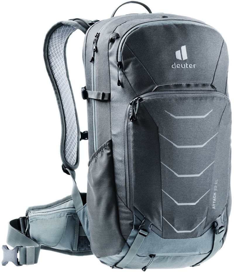 Sac à Dos De Vélo Deuter Bike backpack Attack 22 EL Grise Foncé | DJW-2897717