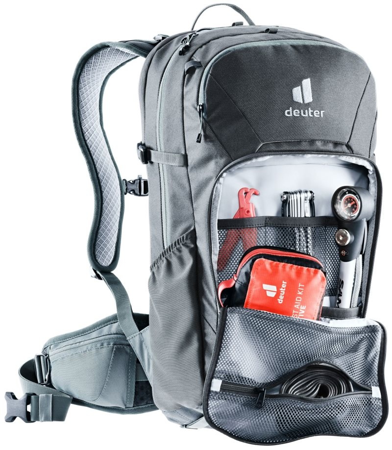 Sac à Dos De Vélo Deuter Bike backpack Attack 22 EL Grise Foncé | DJW-2897717