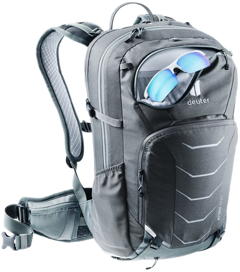 Sac à Dos De Vélo Deuter Bike backpack Attack 22 EL Grise Foncé | DJW-2897717