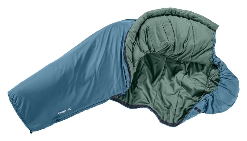 Sac De Couchage Deuter Synthétique fibre sleeping bag Orbit +5 SL Vert Olive | JQD-1632843