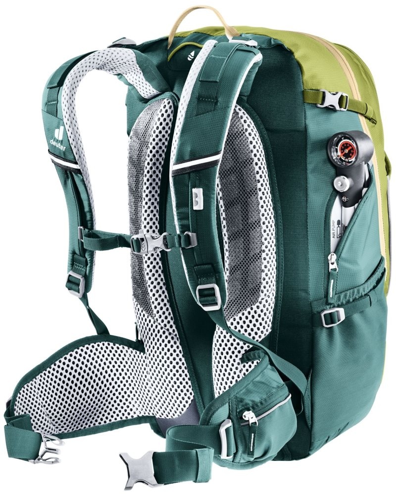 Sac à Dos De Vélo Deuter Bike backpack Trans Alpine 30 Meadow-deepsea | SML-4005484