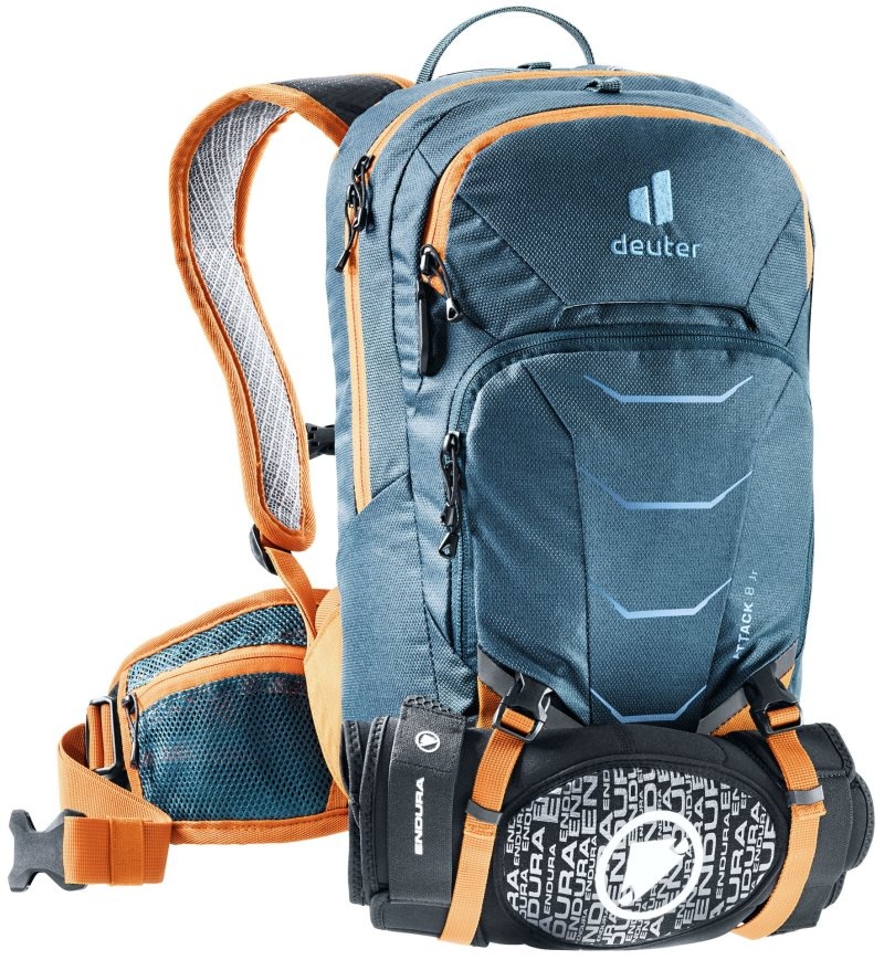 Sac à Dos De Vélo Deuter Bike backpack Attack 8 JR Arctic-mandarine | LZN-4122915