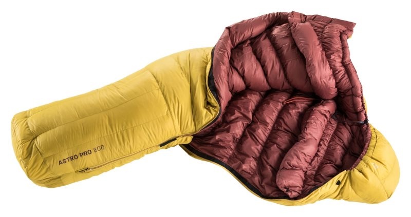 Sac De Couchage Deuter Down sleeping bag Astro Pro 800 SL Turmeric-redwood | AUR-8744537