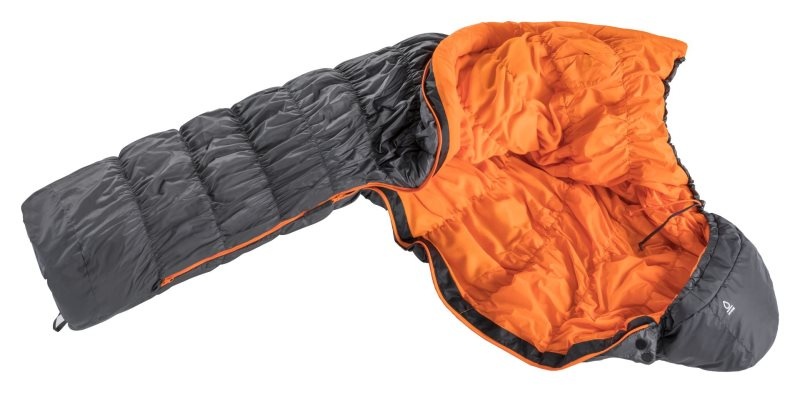 Sac De Couchage Deuter Synthétique fibre sleeping bag Exosphere 0 SL Grise Foncé Mangue | BEH-0847270