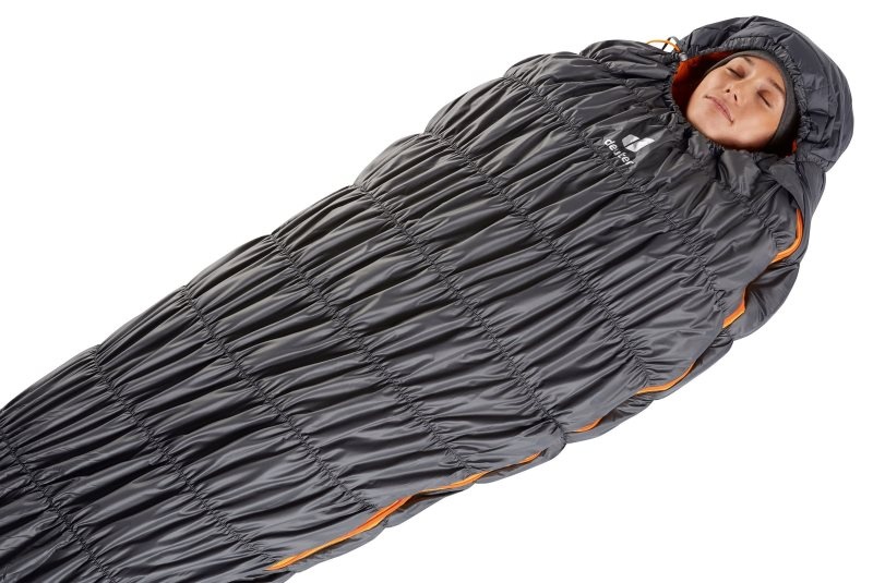 Sac De Couchage Deuter Synthétique fibre sleeping bag Exosphere 0 SL Grise Foncé Mangue | BEH-0847270