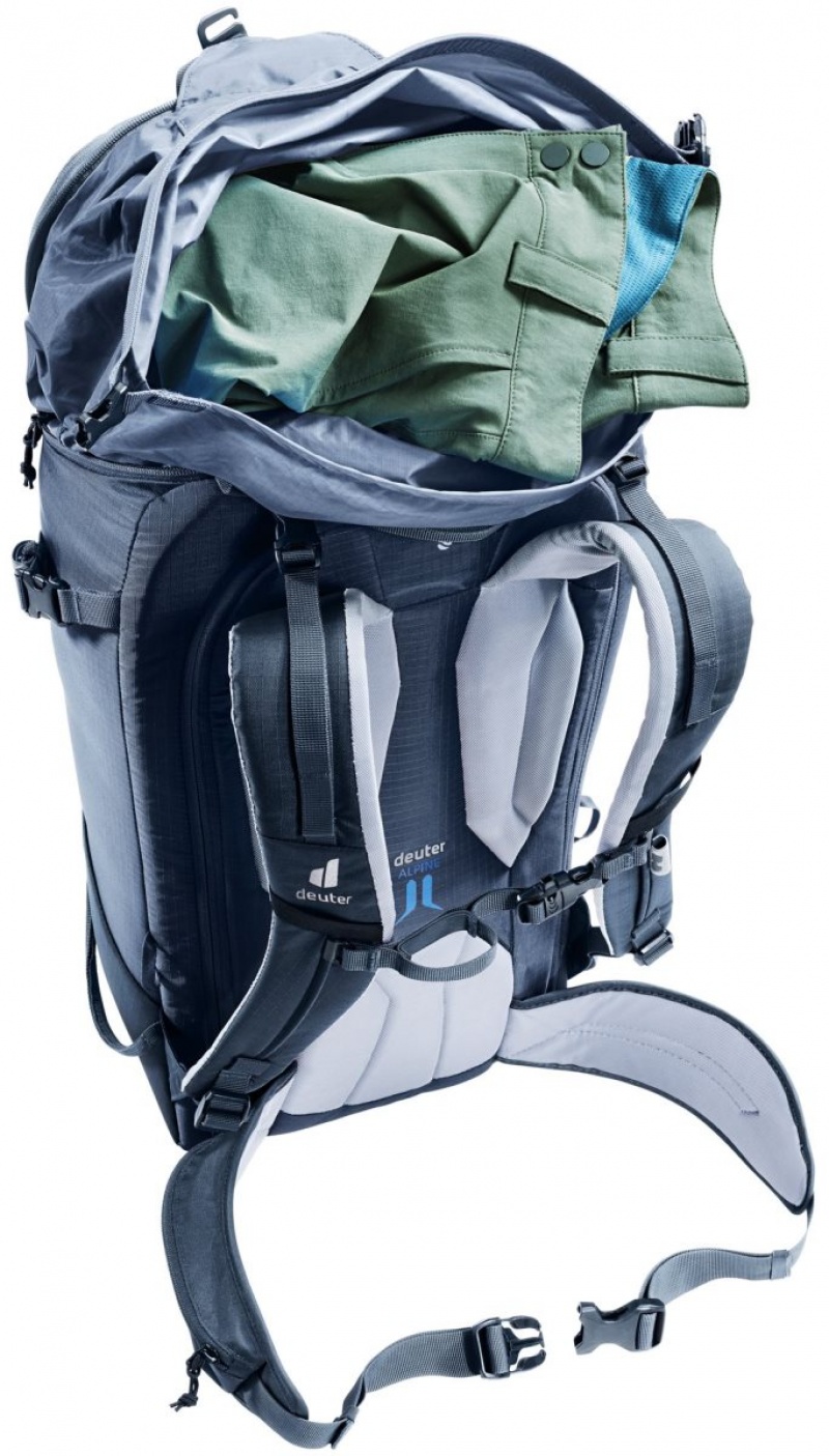 Sac à Dos De Neige Deuter Ski tour backpack Freerider Pro 34+ Bleu | KTA-4498365