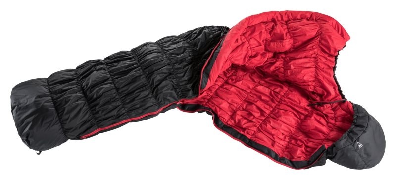 Sac De Couchage Deuter Synthétique fibre sleeping bag Exosphere 0 Noir | BOW-9019063