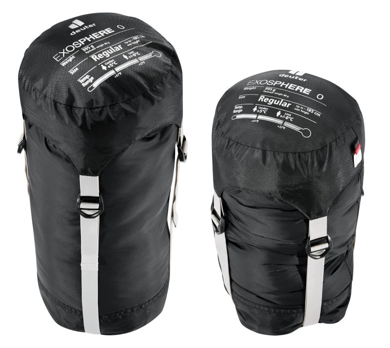 Sac De Couchage Deuter Synthétique fibre sleeping bag Exosphere 0 Noir | BOW-9019063