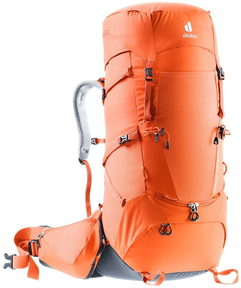 Sac à Dos De Montagne Deuter Randonnée backpack Aircontact Core 55+10 SL Grise Foncé | BCW-5890737