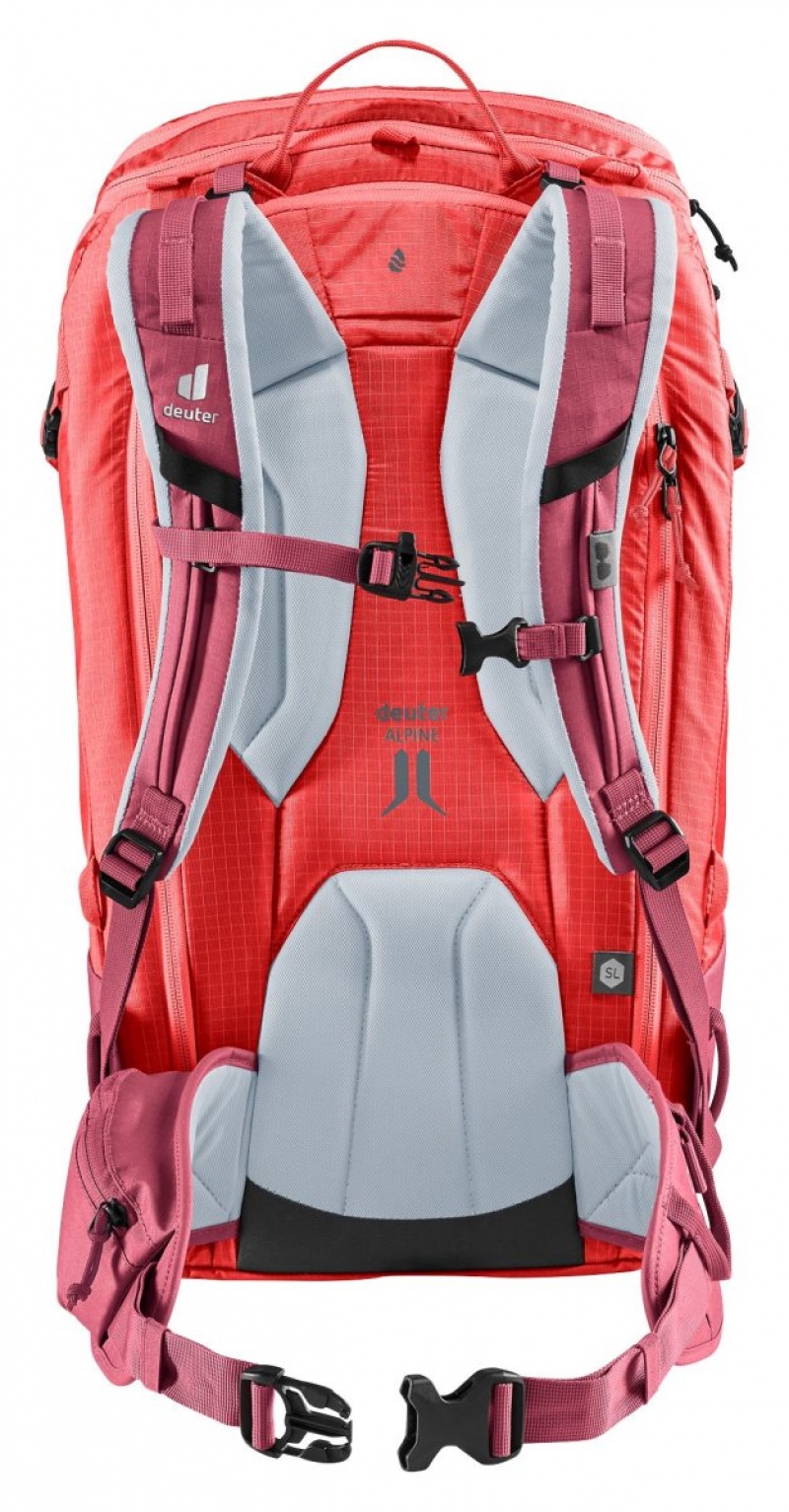 Sac à Dos De Neige Deuter Ski tour backpack Freerider Pro 32+ SL Maron-currant | TKA-0709461